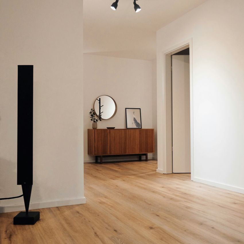 Pose de plancher bois
